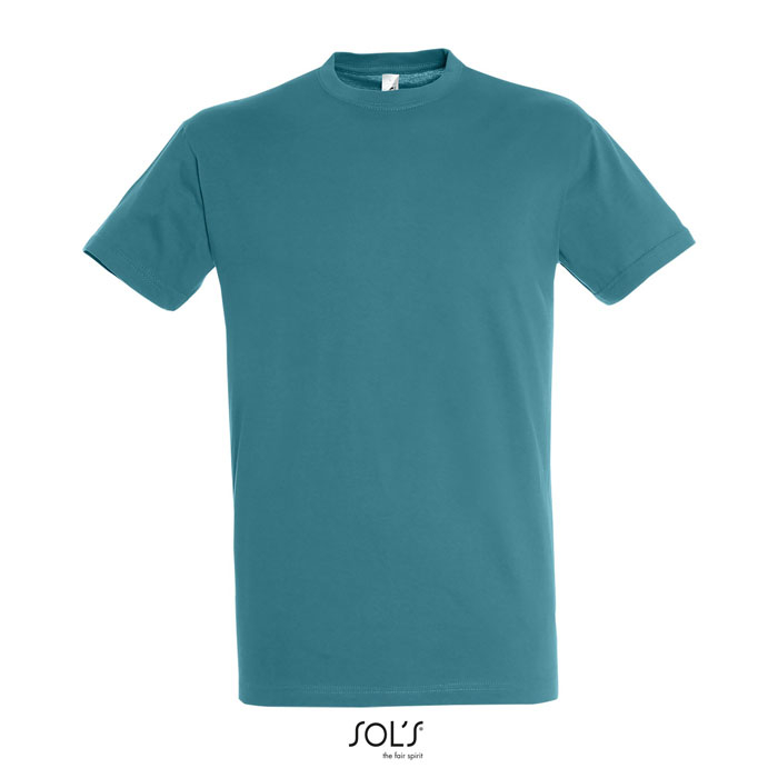 Tshirt unisex personnalisé en coton 150g - REGENT Bleu canard